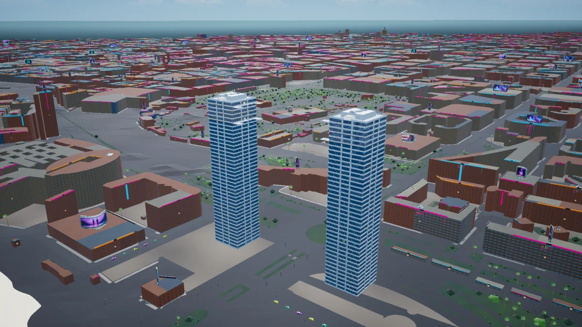 Captura del juego: Torres, Torres y ciudad